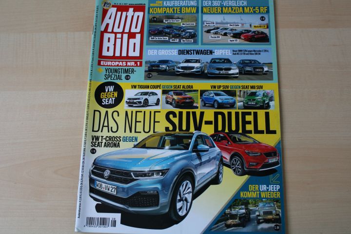 Deckblatt Auto Bild (08/2017)